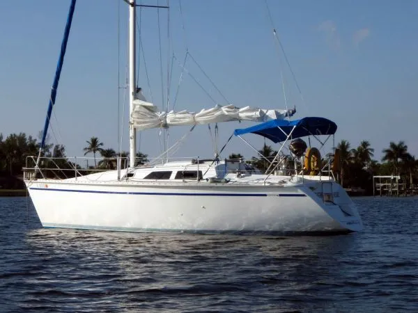 Slide: The Image of Hunter Sloop 1989 - 0