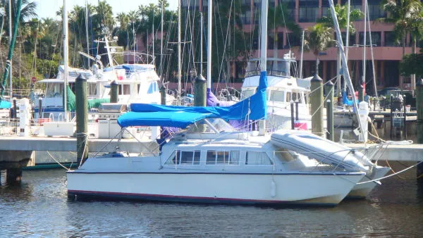 Slide: The Image of Catalac Catamaran 1985 - 0