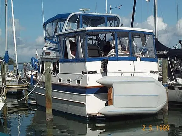 Slide: The Image of Marine Trader Sundeck 1985 - 1