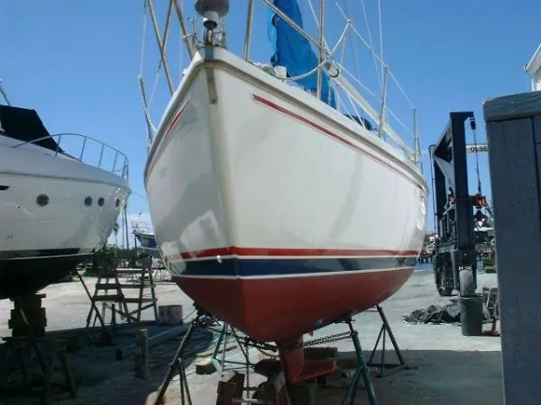 Slide: The Image of Catalina Sailboat 1989 - 11