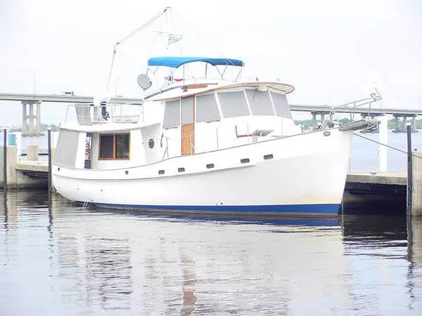 Slide: The Image of Krogen 42 Raised Pilothouse 1980 - 0