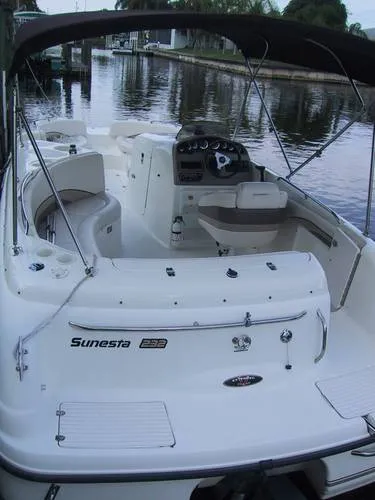 Slide: The Image of Chaparrell Espirit Deck Boat 1999 - 1