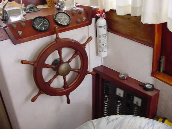 Slide: The Image of Ocean Yachts Trawler Motor Yacht 1980 - 1