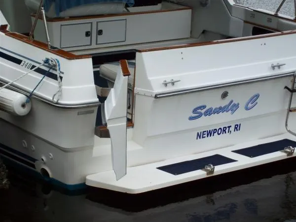 Slide: The Image of Sea Ray 340 Sundancer 1989 - 7