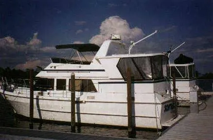 Slide: The Image of Present Sundeck Trawler 1986 - 0