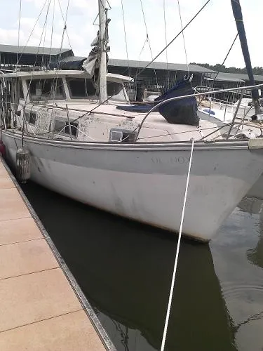 Slide: The Image of Schucker 430 430 Pilothouse Motorsailer 1980 - 0