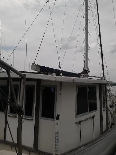 Slide: The Image of Schucker 430 430 Pilothouse Motorsailer 1980 - 6