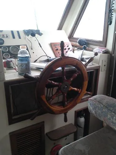 Slide: The Image of Schucker 430 430 Pilothouse Motorsailer 1980 - 9