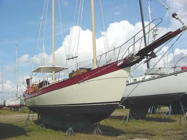 Slide: The Image of Colvin Junk rig 1986 - 0
