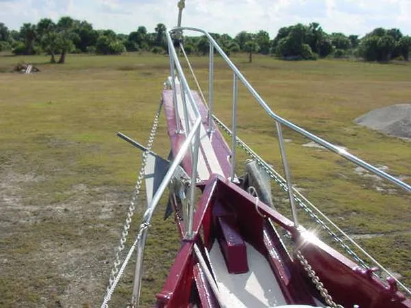 Slide: The Image of Colvin Junk rig 1986 - 4