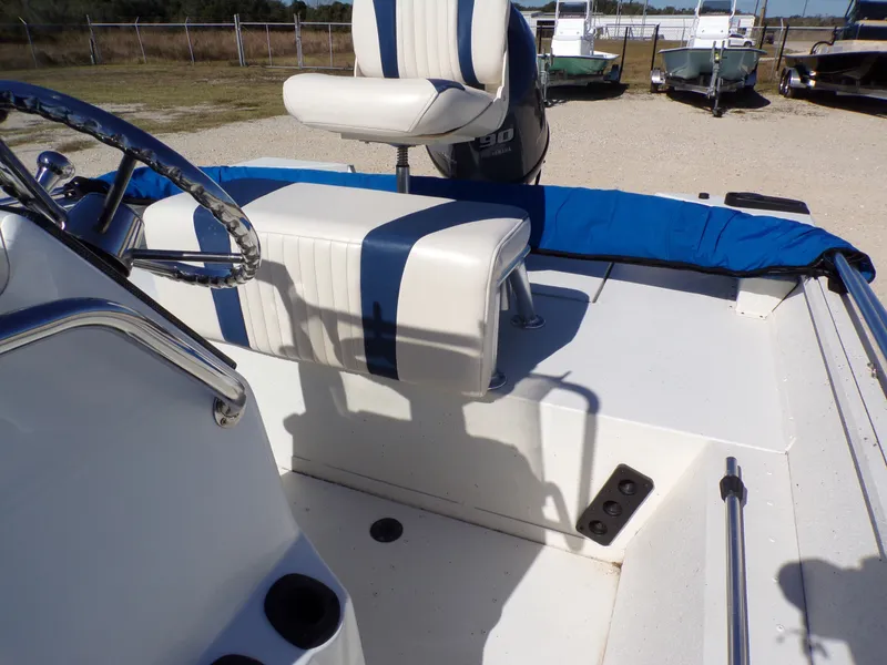 Slide: The Image of Interior of a 2018 G3 Bay 18 boat. - 21