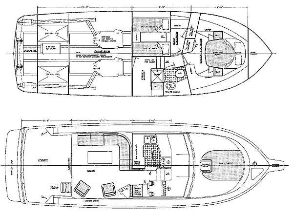 Slide: The Image of Ocean Alexander 420 Sport Sedan 1990 - 8