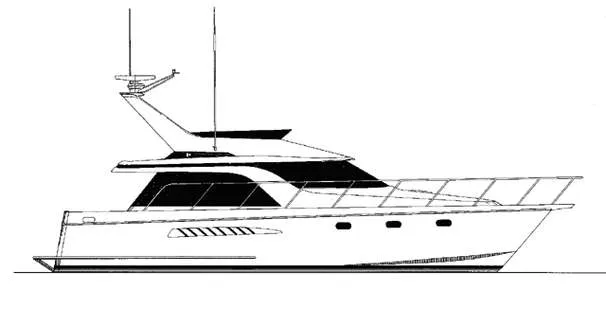 Slide: The Image of Ocean Alexander 420 Sport Sedan 1990 - 9