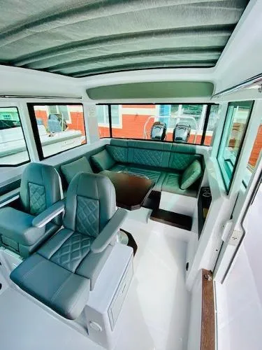 Slide: The Image of Axopar 37 Cabin with Aft Cabin 2020 - 2
