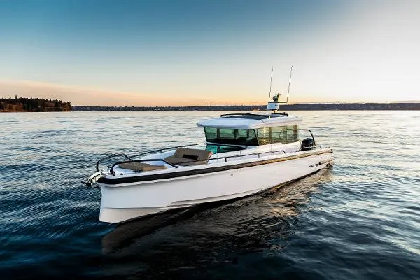 Slide: The Image of Axopar 37 Cabin with Aft Cabin 2020 - 4