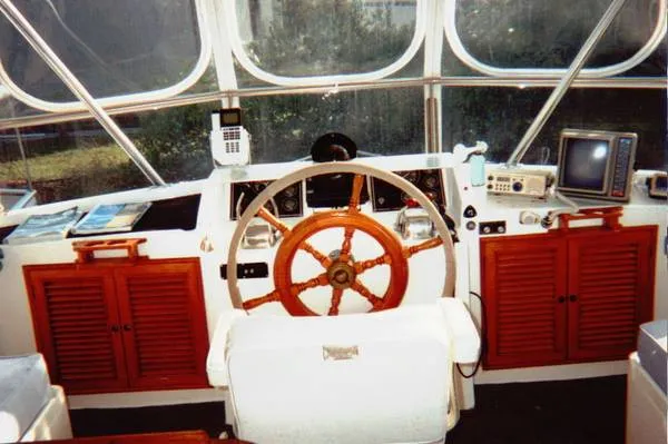 Slide: The Image of Marine Trader Pilothouse 1986 - 8