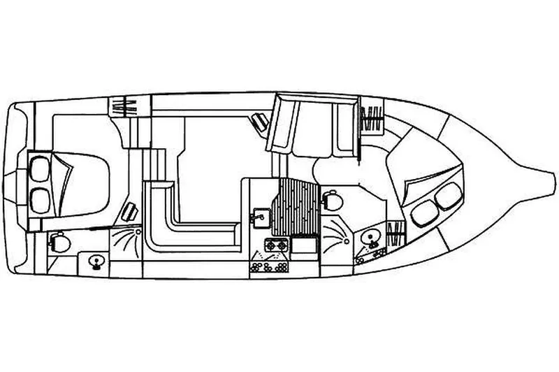 Slide: The Image of Silverton 422 Motor Yacht 1999 - 1