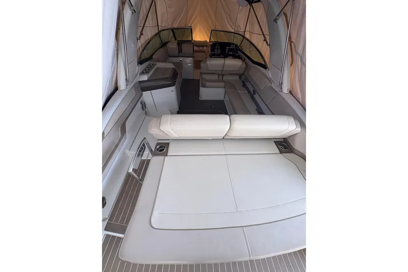 Slide: The Image of 2016 Formula 310 Bowrider interior with spacious seating and modern design. - 37