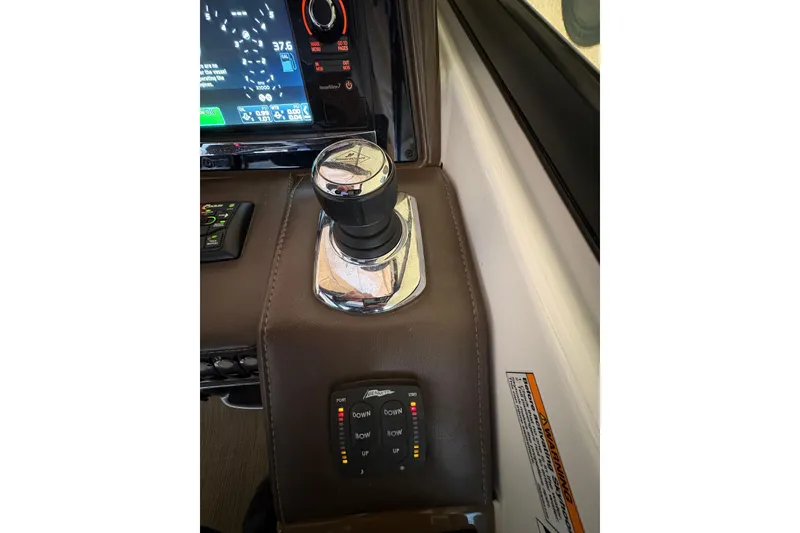 Slide: The Image of 2016 Formula 310 Bowrider dashboard with joystick control and digital display. - 9