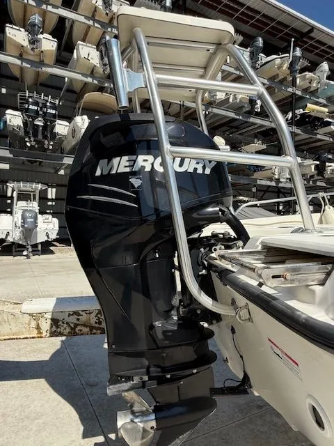 Slide: The Image of 2008 Boston Whaler 200 Dauntless with Mercury outboard motor. - 5