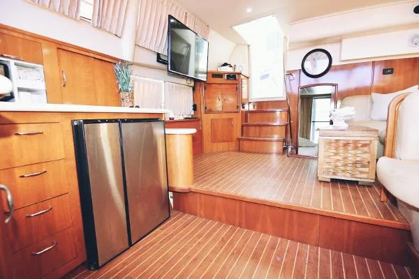 Slide: The Image of Carver Yachts Aft Cockpit Motor Yacht 2005 - 6