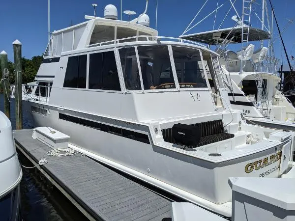 Slide: The Image of Viking 60 Cockpit Sport Yacht 1996 - 1