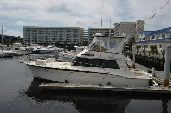 Slide: The Image of Hatteras Convertible High-Performance 1983 - 0