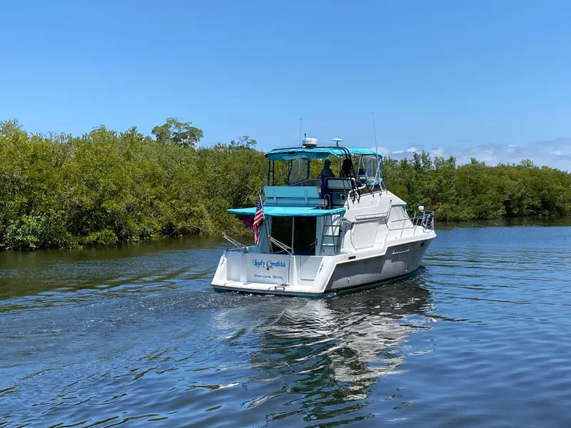 Slide: The Image of Carver Yachts 374 Voyager 2000 - 4