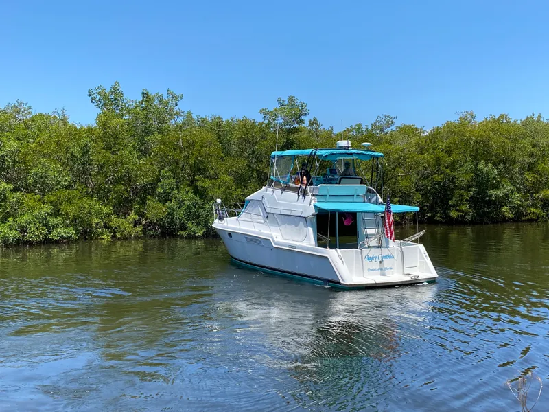 Slide: The Image of Carver Yachts 374 Voyager 2000 - 6