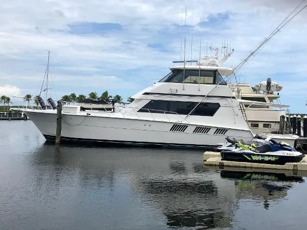 Slide: The Image of Hatteras 65 Convertible Enclosed Bridge 1993 - 0