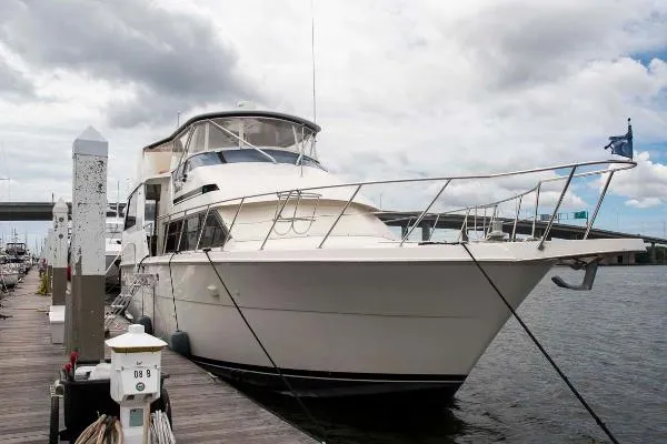 Slide: The Image of Hatteras 52 Cockpit Motor Yacht 1994 - 0