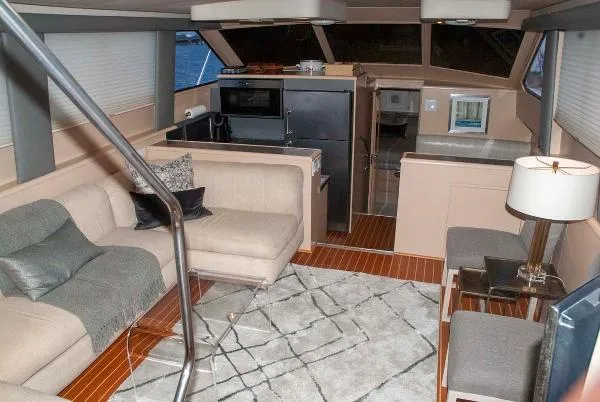 Slide: The Image of Hatteras 52 Cockpit Motor Yacht 1994 - 2