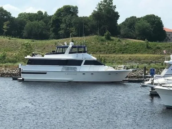 Slide: The Image of Viking 63 Widebody Motor Yacht 1989 - 1