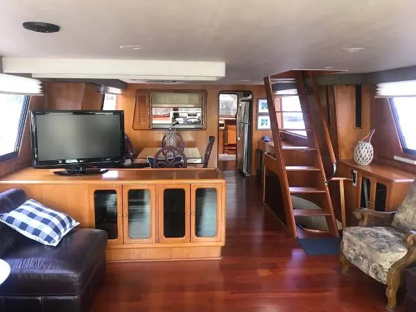 Slide: The Image of Viking 63 Widebody Motor Yacht 1989 - 6