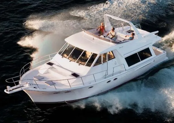 Slide: The Image of Meridian 490 Pilothouse 2008 - 0