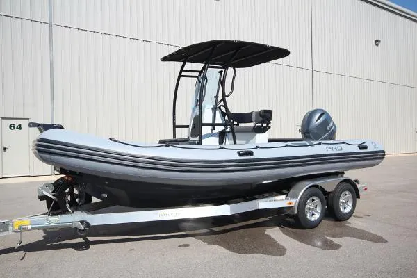 Slide: The Image of Zodiac Pro 6.5 PVC T-Top 150 hp In Stock 2020 - 1