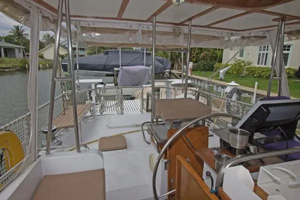 Slide: The Image of Custom Lindsay Steel Sailboat 1993 - 6