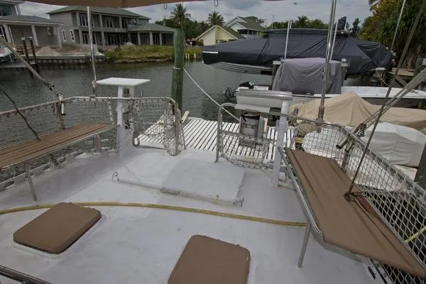 Slide: The Image of Custom Lindsay Steel Sailboat 1993 - 8