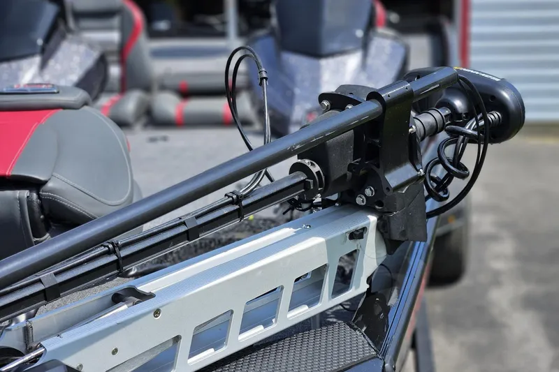 Slide: The Image of 2022 Ranger RT198P Fishing Package with advanced trolling motor setup. - 5