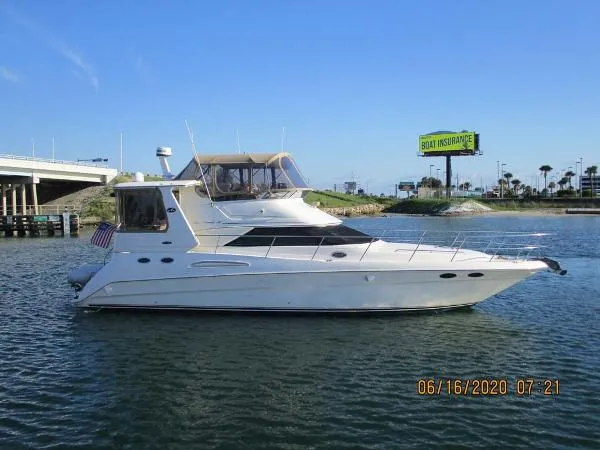 Slide: The Image of Sea Ray 420 Aft Cabin Motor Yacht 2002 - 0