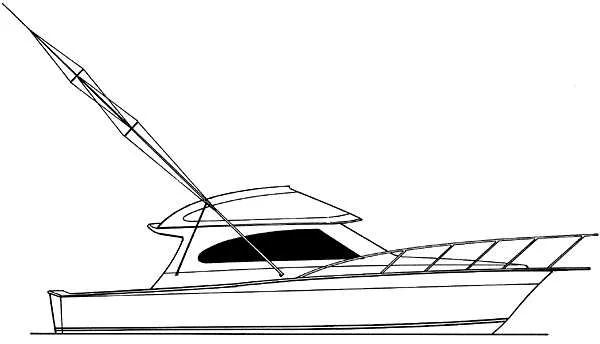 Slide: The Image of Egg Harbor 37 SportYacht 2001 - 6