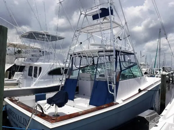 Slide: The Image of Topaz 37 EXPRESS SPORTFISH w/ Tower 1987 - 0