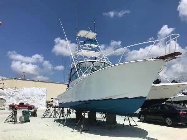 Slide: The Image of Topaz 37 EXPRESS SPORTFISH w/ Tower 1987 - 7