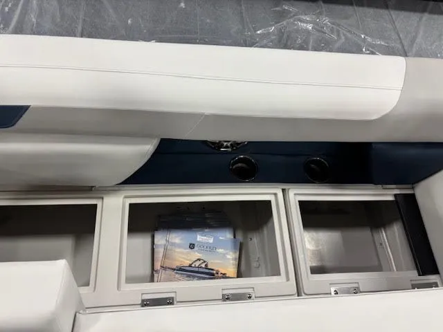 Slide: The Image of Interior of a 2026 Godfrey SW2286SBC boat. - 20