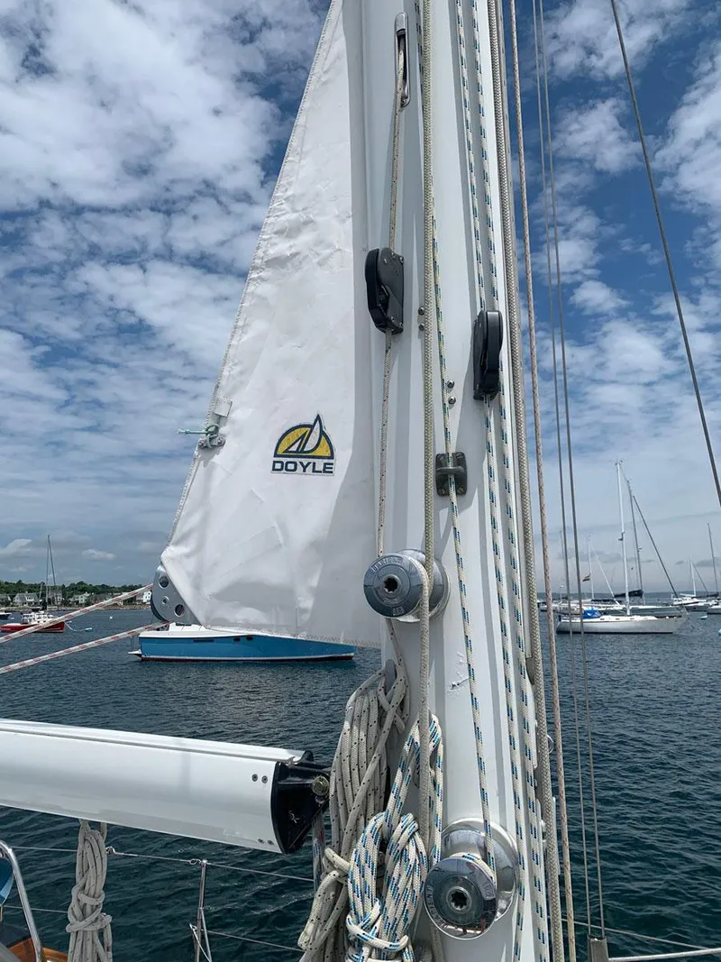 Slide: The Image of Furling Mainsail - 27
