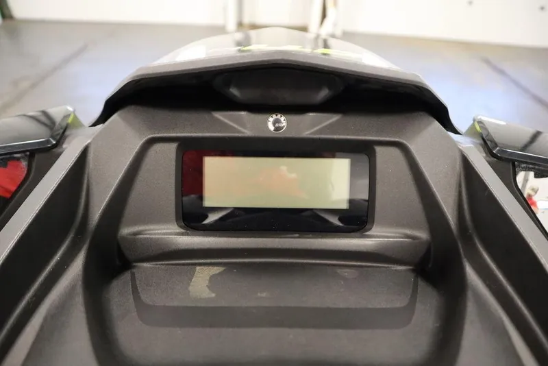 Slide: The Image of 2021 Sea-Doo GTI SE 170 dashboard display, close-up view. - 13