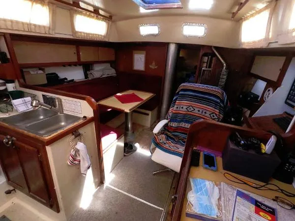 Slide: The Image of Hughes 48 Yawl 1971 - 10