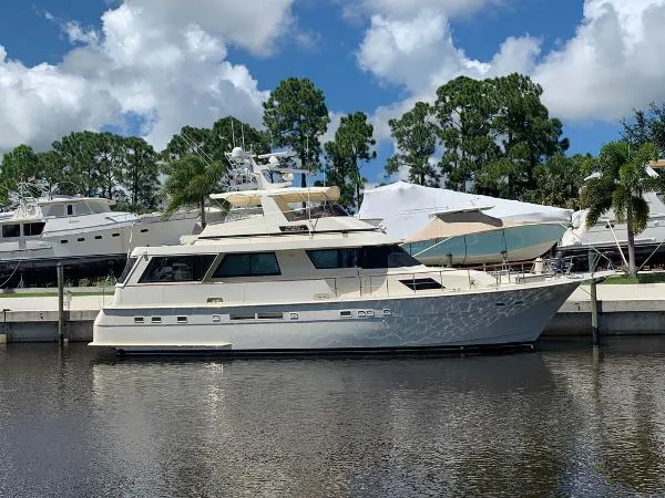 Slide: The Image of Hatteras Eurotransom motor yacht 1989 - 1