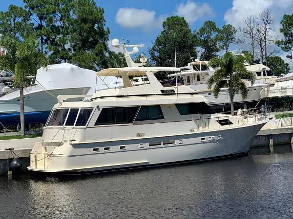 Slide: The Image of Hatteras Eurotransom motor yacht 1989 - 3
