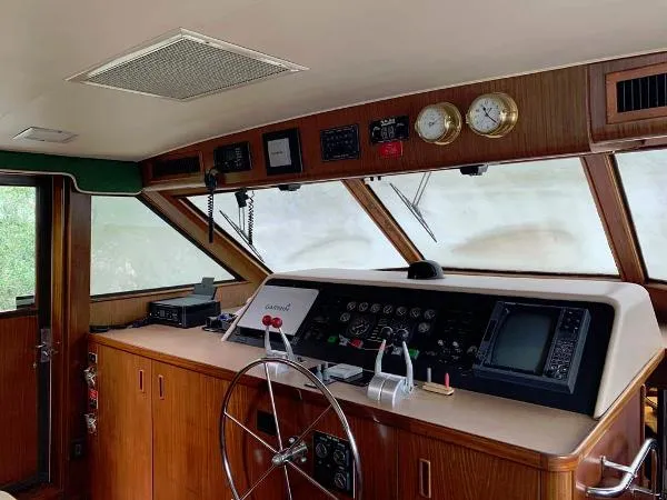 Slide: The Image of Hatteras Eurotransom motor yacht 1989 - 4